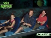 Jim, Laura and Jordan on Space Mountain